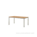 Wholesale Burma Teak Material Outdoor Dining Table